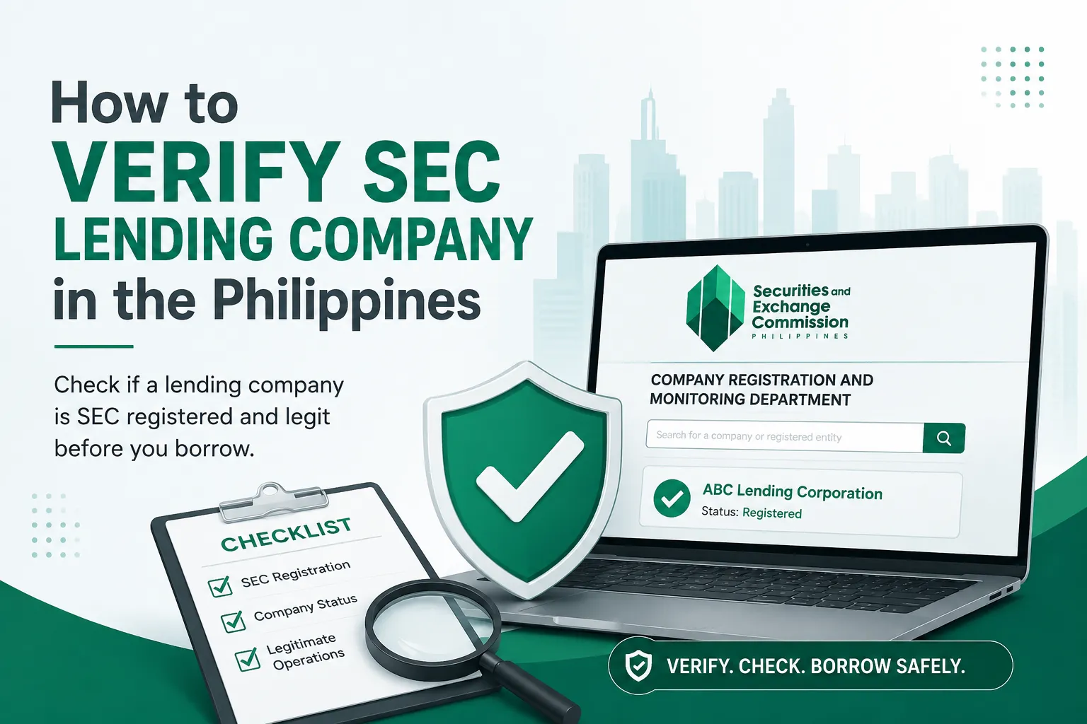 How to Verify a Lending or Financing Company Is Legit in the Philippines (2026)