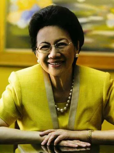 Official portrait of Corazon Aquino, 11th President of the Philippines