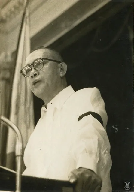 Official portrait of Ramon Magsaysay, 7th President of the Philippines